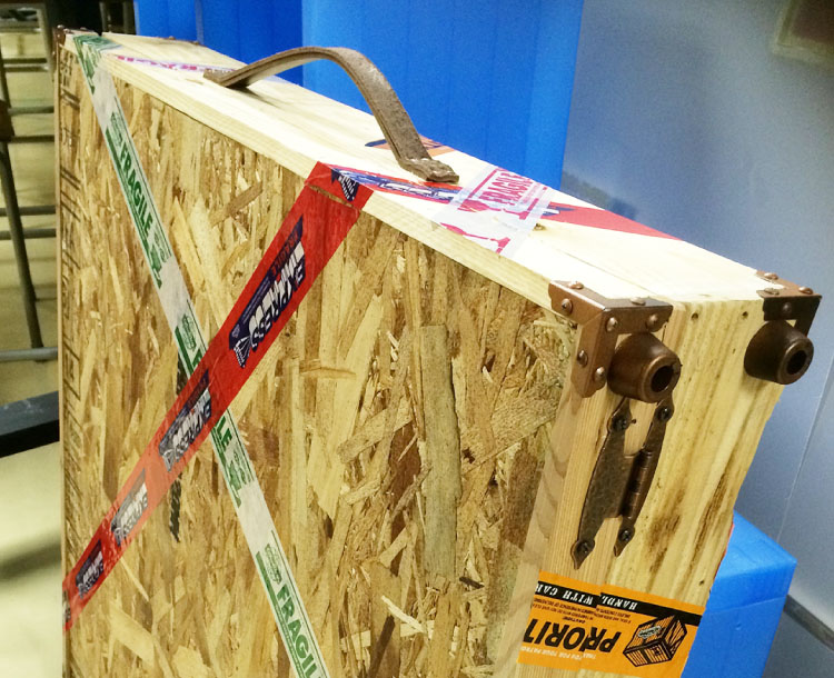 キャスター付きBOX制作