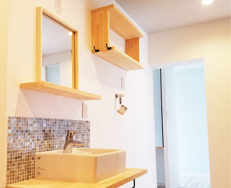 洗面・ミラー制作