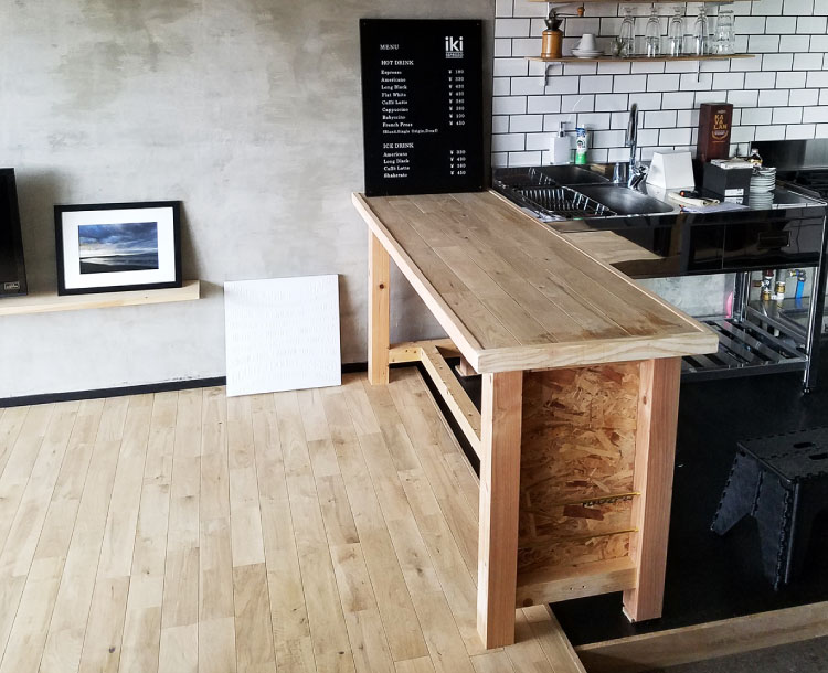 ダイニングテーブル制作