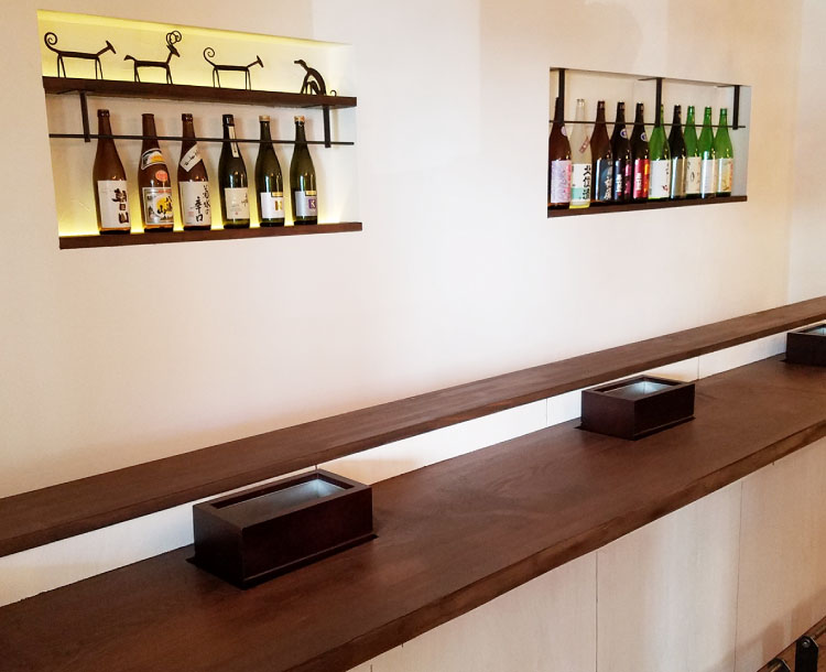 熱燗カウンター制作