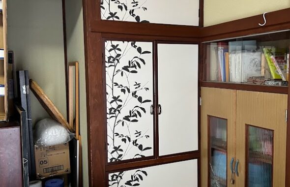 襖紙張替