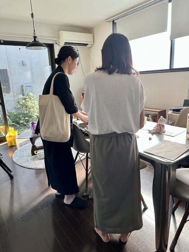 お打合せ風景